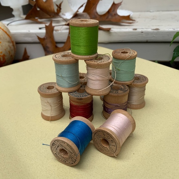 VINTAGE Belding-Corticelli Wooden Spools